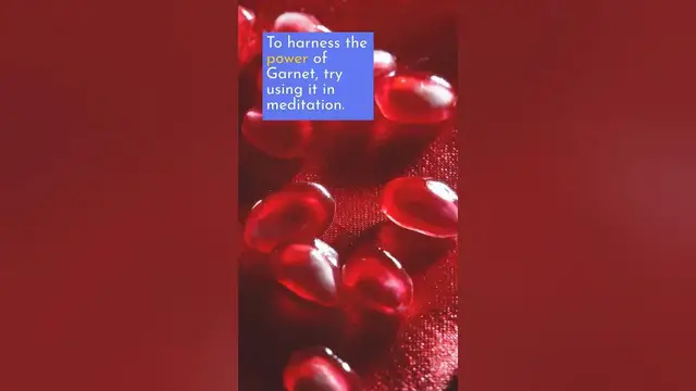 'Video thumbnail for How to Harness the Powers of Garnet'