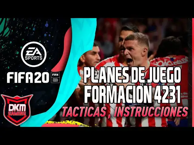 Video thumbnail for 🎮FIFA 20 UTLTIMATE TEAM : PLANES DE JUEGO FORMACION 4231 Y 4231(2)⚽☑️