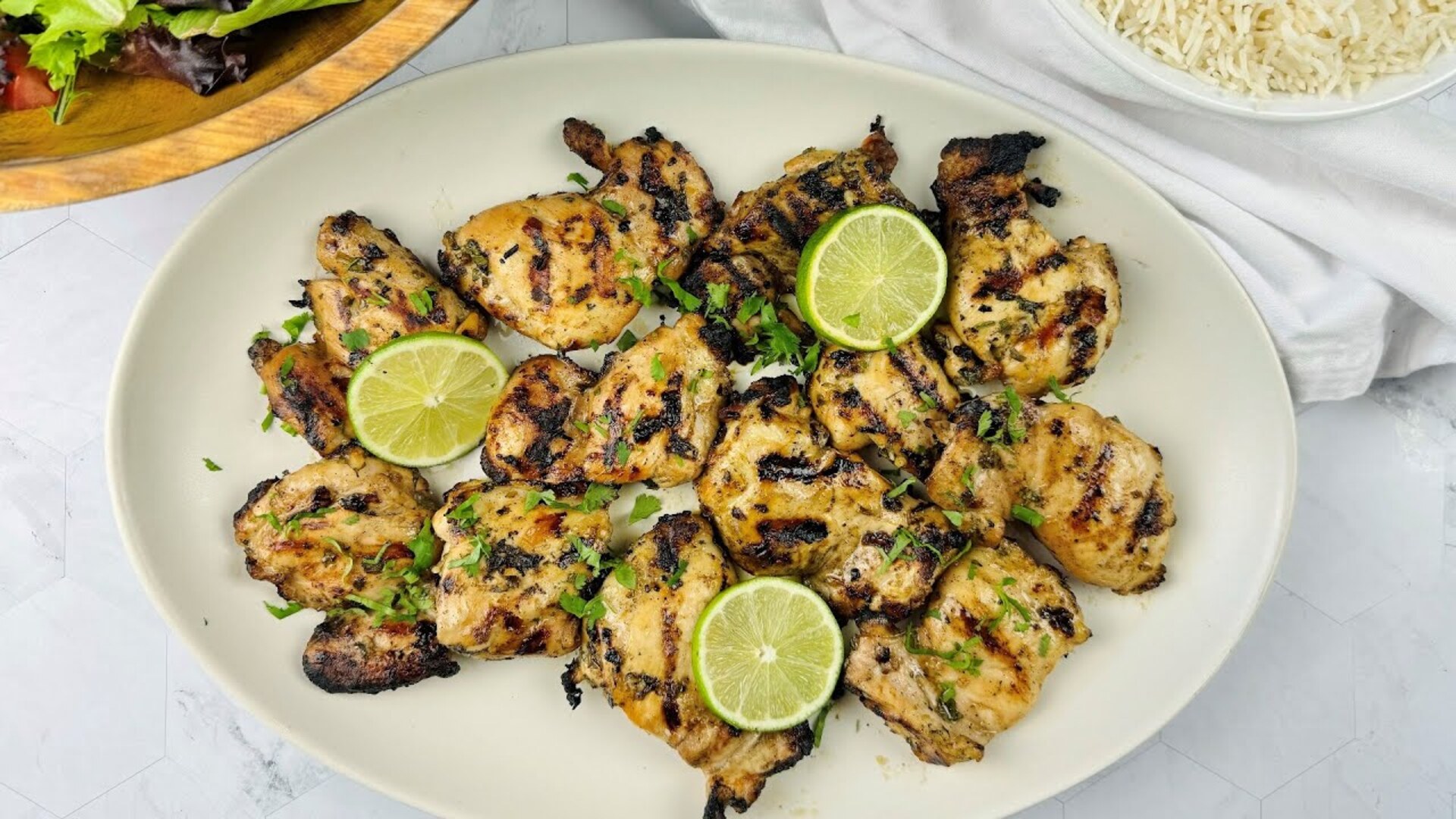 Video thumbnail for Tequila And Lime Grilled Chicken Recipe