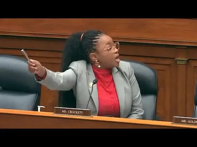 Video thumbnail for Black, Democrat Congresswoman Goes On Another Racist Rant On 'White Bodies'