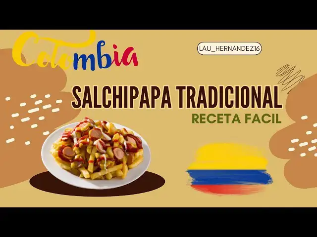 Video thumbnail for Salchipapa Colombiana: Una Delicia Callejera Tradicional - LAURA