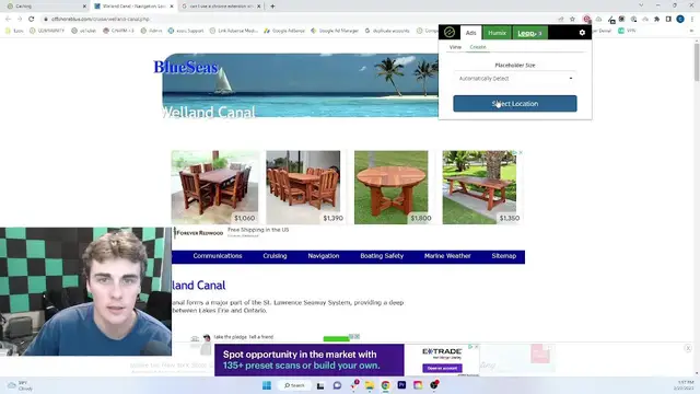 'Video thumbnail for the first test'
