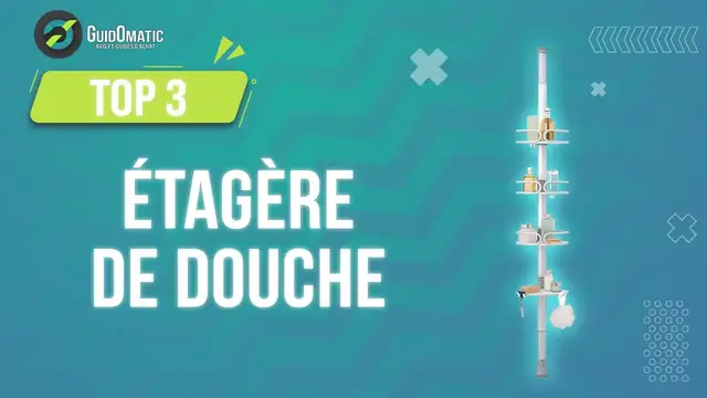 Video thumbnail for ⭐️ TOP 3 : ETAGERE DE DOUCHE 2023