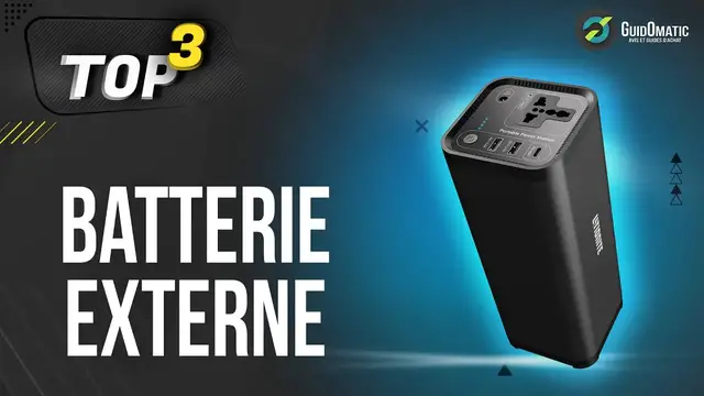 Video thumbnail for ⭐️ MEILLEURE BATTERIE EXTERNE (2022) - Comparatif & Guide d'achat