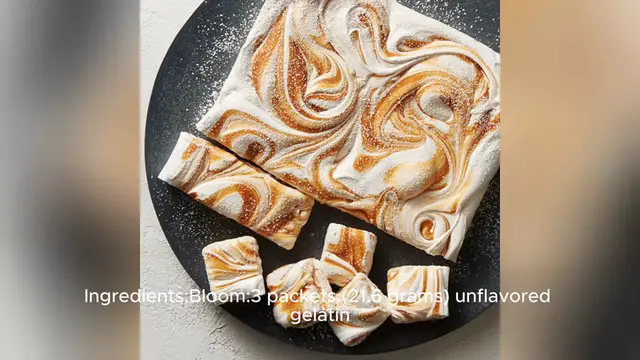 Video thumbnail for marshmallow recipe