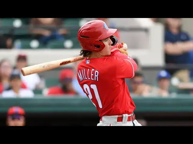 'Video thumbnail for Aidan Miller 2024 Minor League Highlights!'