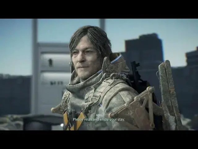 Video thumbnail for Death Stranding 2 - Episode 1 Sam: Ciudad Nudo del Norte C1: Use The Toilet & Shower | APAS Greeting