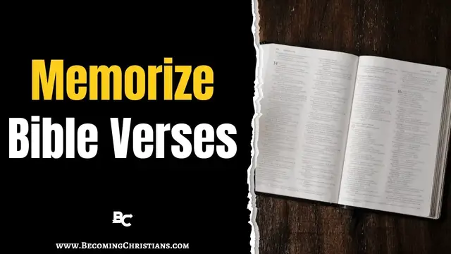 Video thumbnail for Why You Must Memorize Bible Verses