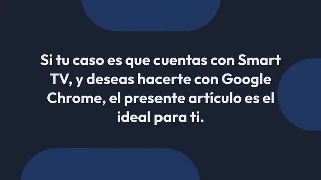 Video thumbnail for Cómo descargar Google Chrome en una Smart TV
