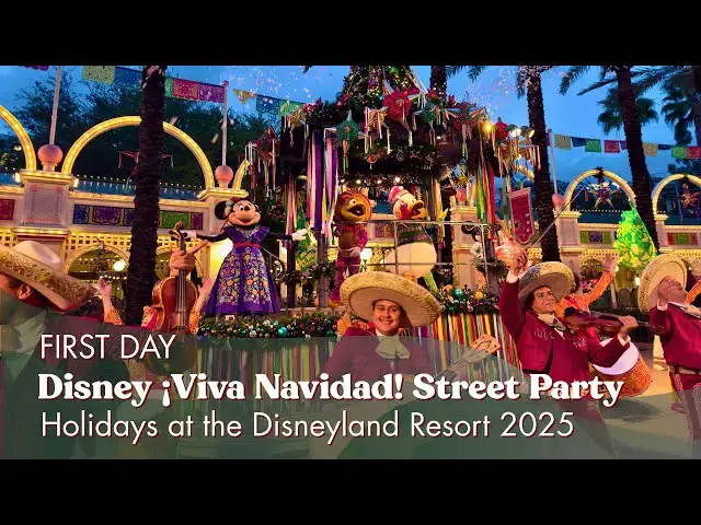 Disney ¡Viva Navidad! Street Party Kicks Off Holiday Run at Disney