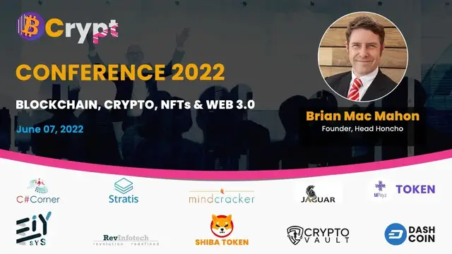'Video thumbnail for Investment in Blockchain, Crypto, Metaverse or NFT Companies by Brian Mac Mahon'
