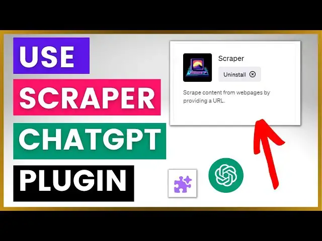 Video thumbnail for How To Use Scraper ChatGPT Plugin?