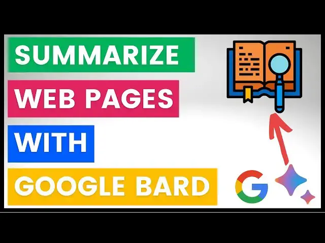 Video thumbnail for How To Summarize Web Pages With Google Bard?