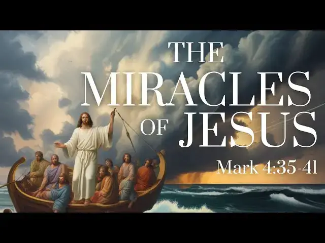 Video thumbnail for The Miracles of Jesus - week #1