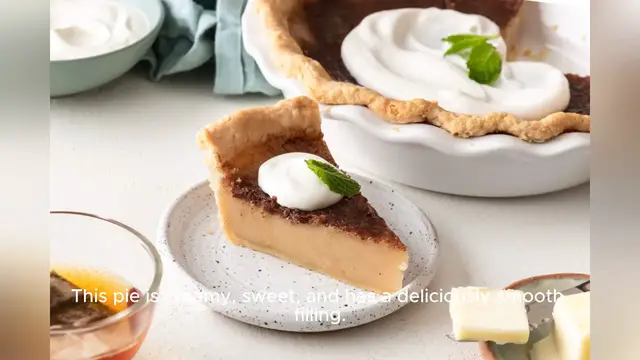 Video thumbnail for sugar cream pie recipe