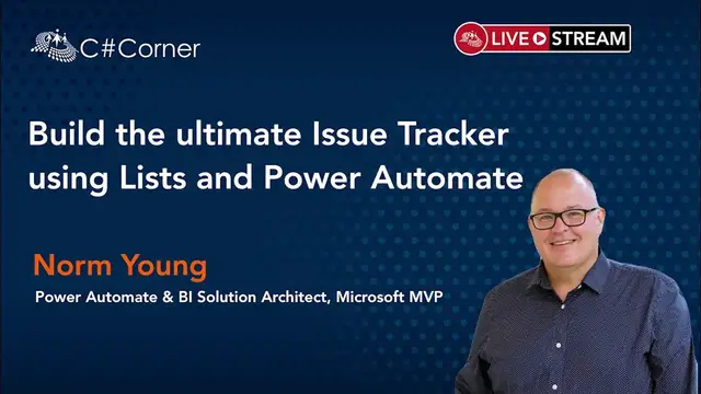Video thumbnail for Build the ultimate Issue Tracker using Lists and Power Automate || Power Platform Virtual Conference