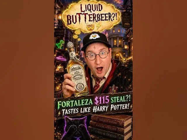 Video thumbnail for This $115 Tequila is Pure HARRY POTTER Magic! 🍺⚡️