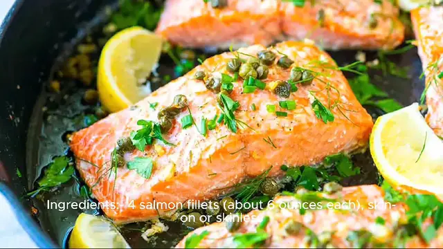 Video thumbnail for easy salmon recipe