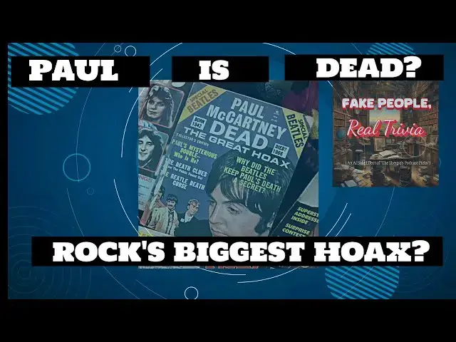 Video thumbnail for "Paul is Dead"...Conspiracy Theory or Marketing Genius? You decide!!