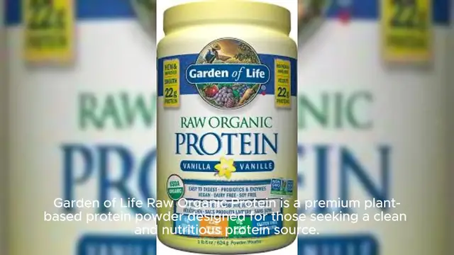 Video thumbnail for Garden of Life (Raw Organic Protein)