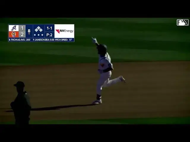 'Video thumbnail for Colby Thomas DEMOLISHES a 458-FT Home Run! | Oakland Athletics Prospect | 03/28/2025'