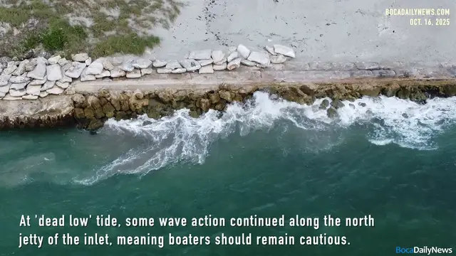 Video thumbnail for Dredging Relieves Shoals at Boca Raton Inlet