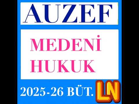 Video thumbnail for Medeni Hukuk 2025-2026 Bütünleme Soruları (Güz)