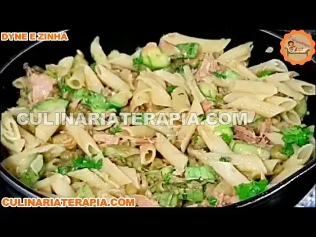 Video thumbnail for Mexidinho de Macarrão com Atum Ervilhas e Abobrinha