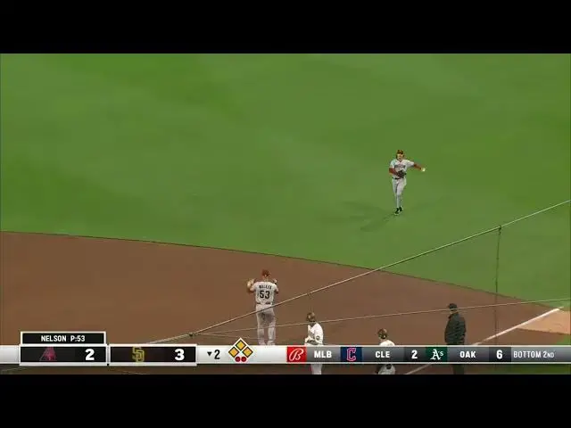 'Video thumbnail for Manny Machado SMACKS a RBI Single, Scoring Rougned Odor! | San Diego Padres | 4/3/2023'