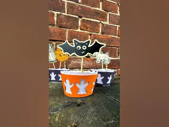 Video thumbnail for 🎃 Schnelle Halloween Deko basteln aus Papier 👻 Plotterfreebie #halloween #cricut #plotter #basteln