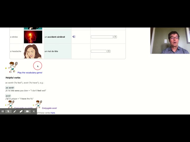 Video thumbnail for "BonPatron" Vocabulary Guide: Health