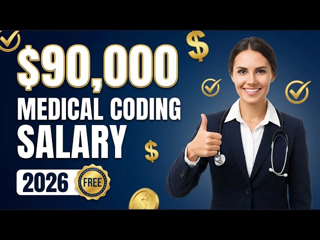 Video thumbnail for Medical Coding Salary 2026: CPC Certification Worth $47K-$62K+ | FREE Study Guide
