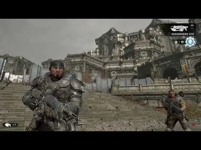 Video thumbnail for Gears of War: E-Day - Act 4 Chapter 1: Head To Quartermaster: Mags "Eye of The Storm Reyes"