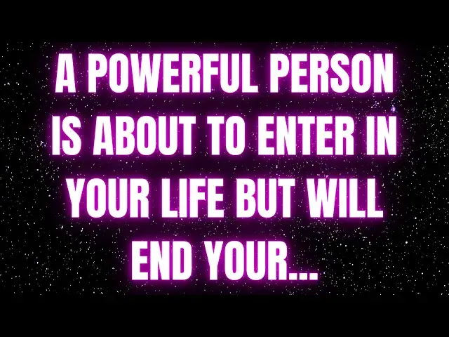 Video thumbnail for GOD' MESSAGE: A powerful person is about to enter in your life but will end your...✝️God Miracles