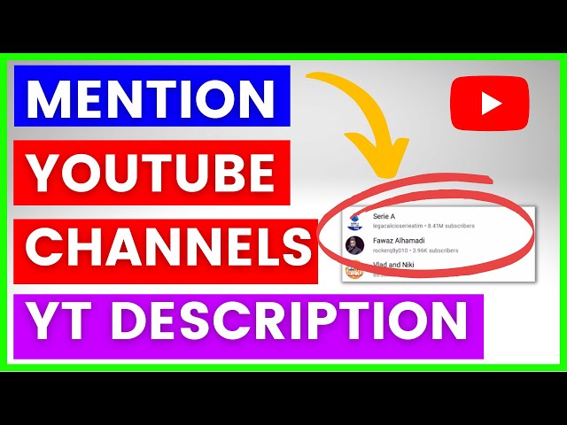 Video thumbnail for How To Mention YouTube Channels In Video Description? [in 2025] (Tag YouTubers In Description)