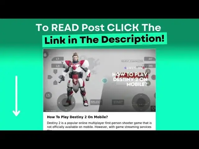 Video thumbnail for How To Play Destiny 2 On Mobile?