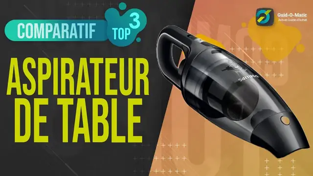 Video thumbnail for ⭐️ MEILLEUR ASPIRATEUR DE TABLE (2022) - Comparatif & Guide d'achat