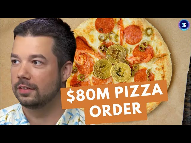 Video thumbnail for The $80 Million Bitcoin Pizza: How 10,000 BTC Bought Two Papa John’s Pizzas