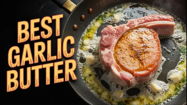 'Video thumbnail for Garlic Butter Pork Chops'