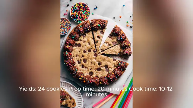 Video thumbnail for cake cookie recipe