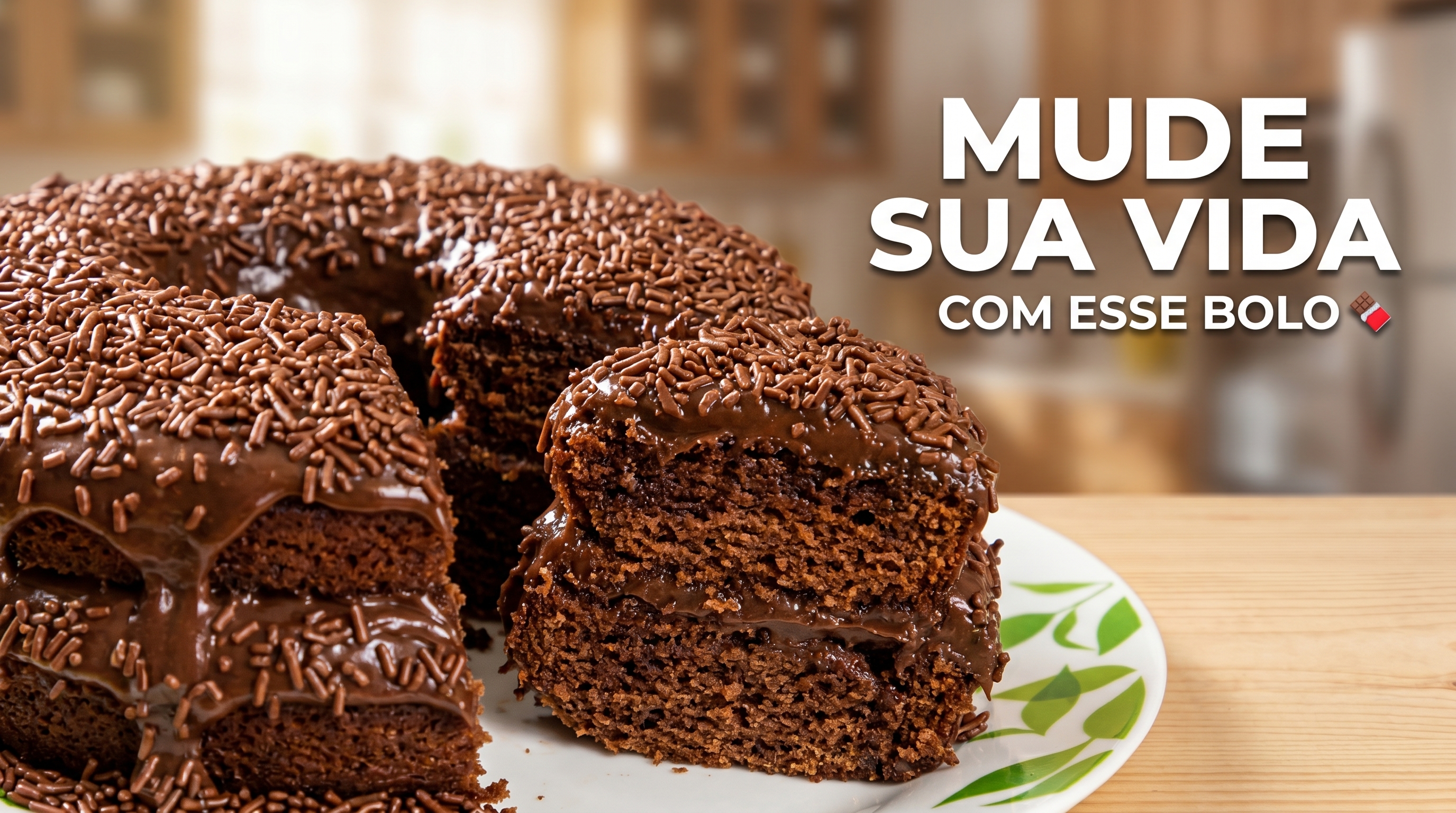 Video thumbnail for BOLO BRIGADEIRÃO GELADO DE CHOCOLATE - RECEITA PARA MUDAR DE VIDA