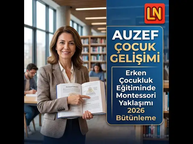 Video thumbnail for Erken Çocukluk Eğitiminde Montessori Yaklaşımı 2026 Bütünleme