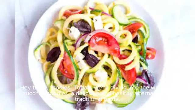 Video thumbnail for Zucchini Noodles