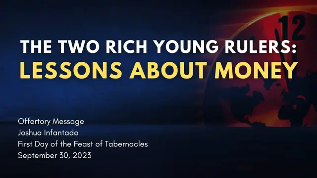 Video thumbnail for Powerful Money Lessons from the Two Rich Young Rulers
