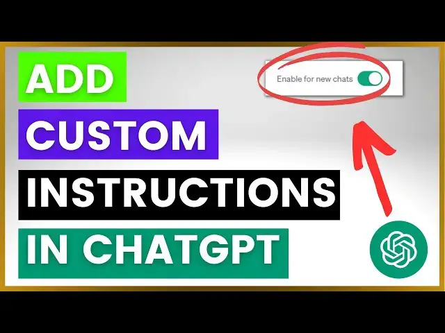 Video thumbnail for How To Add Custom Instructions In ChatGPT?
