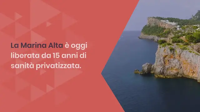 Video thumbnail for La Marina Alta si libera da 15 anni di gestione sanitaria privatizzata: