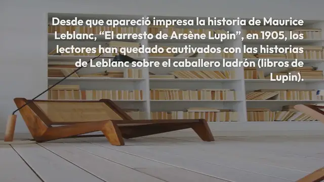 Video thumbnail for Los libros de Lupin que inspiraron la serie de Netflix