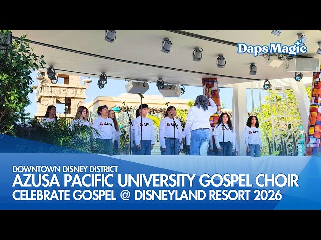Video thumbnail for Azusa Pacific University Gospel Choir | Celebrate Gospel @ Disneyland Resort 2/21/2026 4K