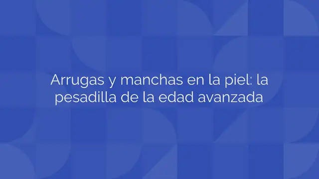 Video thumbnail for Elimina las arrugas y las manchas de la edad de la piel: el secreto para una piel perfecta