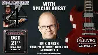 'Video thumbnail for Rockin’ The Code World with dotNetDave ft. Erik Jensen - Ep. 90'